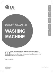 Manual LG FH4U2VDN1 Washing Machine