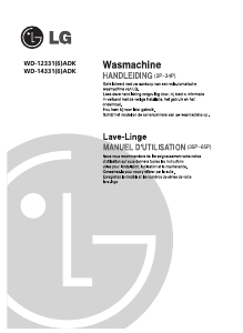 Handleiding LG WD-14331ADK Wasmachine