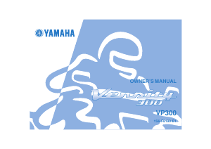 Handleiding Yamaha Versity300 (2006) Scooter