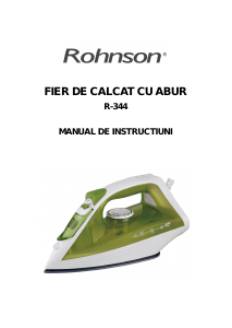 Manual Rohnson R-344 Fier de călcat