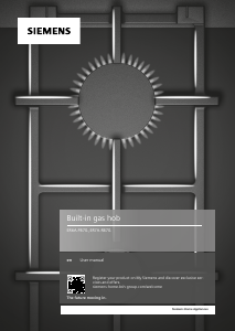 Manual Siemens ER6A6PB70S Hob