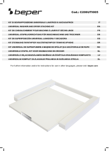 Manuale Beper C206UTI005 Kit di impilamento