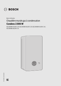 Mode d’emploi Bosch GC2300iW 19/30 C 31 Chaudière chauffage central