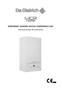 Instrukcja De Dietrich MCR Home 24/30 MI Kocioł ogrzewania