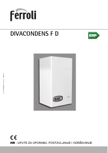 Priručnik Ferroli DICAcondens F24 D Bojler za centralno grijanje