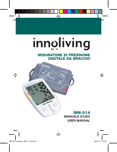 Manual Innoliving INN-014 Blood Pressure Monitor