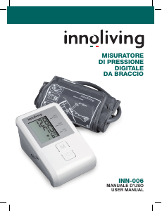 Manuale Innoliving INN-006 Misuratore di pressione