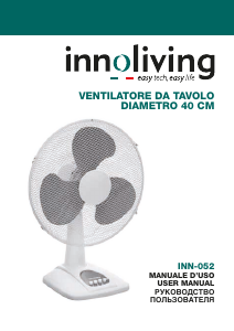 Руководство Innoliving INN-502 Вентилятор