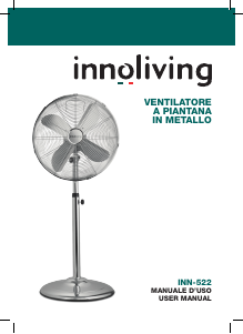Manuale Innoliving INN-522 Ventilatore
