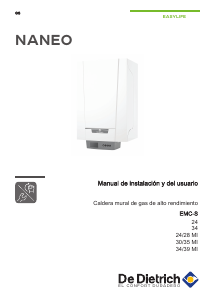 Manual de uso De Dietrich EMC-S 30/35 MI Naneo Caldera de gas