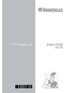 Manual de uso Immergas Eolo Star 24 3 E Caldera de calefacción central