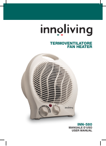 Manuale Innoliving INN-580 Termoventilatore