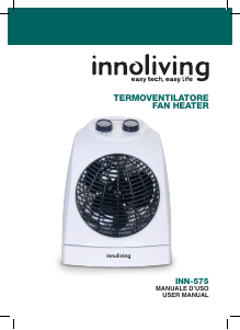 Manuale Innoliving INN-575 Termoventilatore