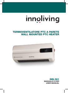 Manuale Innoliving INN-581 Termoventilatore