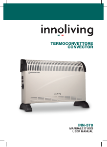 Manuale Innoliving INN-578 Termoventilatore