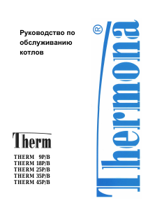 Руководство Thermona THERM 35P/B Газовый котел