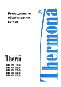 Руководство Thermona THERM 45P/B Газовый котел