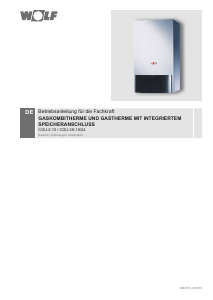 Bedienungsanleitung Wolf CGU-2-10 Zentralheizungskessel