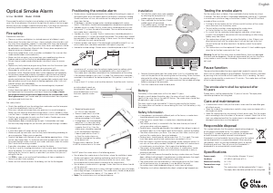 Manual Cotech GS535 Smoke Detector