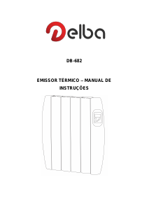 Manual Delba DB-682 Aquecedor