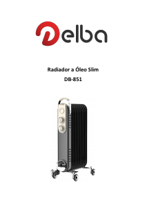 Manual Delba DB-851/9 Aquecedor