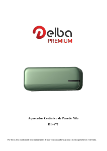 Manual Delba DB-872 Aquecedor