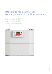 Handleiding Flonidan Uniflo G16SRT Gasmeter