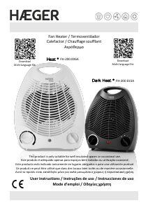Manual de uso Haeger FH-200.006A Heat Calefactor