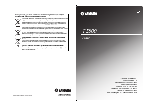 Manuale Yamaha T-S500 Sintonizzatore