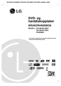 Bruksanvisning LG RH1989P1S DVD-spiller