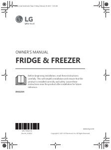 Manual LG ELB81PZVCP1 Fridge-Freezer