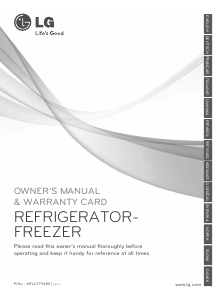 Mode d’emploi LG GBB539NSCFE Réfrigérateur combiné