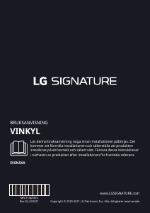 Bruksanvisning LG LSR200W1 Vinkyl