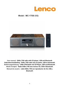 Manual Lenco MC-175SI Radio