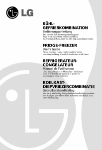 Mode d’emploi LG GC-359SQ Réfrigérateur combiné