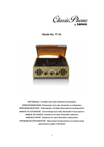 Manual Lenco TT-41OK Turntable