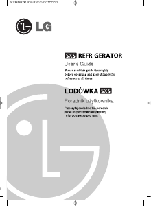 Manual LG GC-P227YLQA Fridge-Freezer
