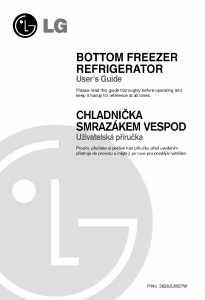Manual LG GR-B218JLAA Fridge-Freezer