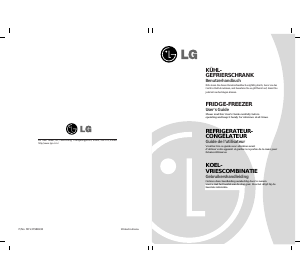 Handleiding LG GR-B429BLQW Koel-vries combinatie