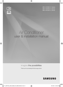 Handleiding Samsung AR12KVSDBWKN Airconditioner