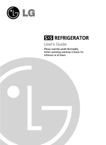 Manual LG GR-L207GTGA Fridge-Freezer