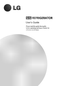 Manual LG GR-P207DUZA Fridge-Freezer