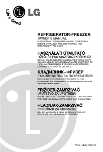 Manual LG GR-U292SLC Fridge-Freezer