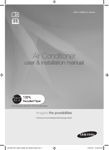 Handleiding Samsung AR12JRSDTWKNME Airconditioner