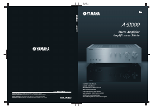 Manual de uso Yamaha A-S1000 Amplificador