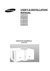 Handleiding Samsung RC080RTRGA Airconditioner