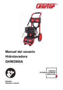 Manual de uso CrafTop GHW2900A Limpiadora de alta presión