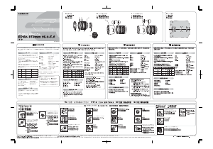 Manual Olympus ZUIKO DIGITAL ED 40-150mm F4.0-5.6 Camera Lens