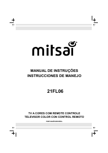 Manual Mitsai 21FL06 Televisor
