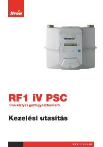 Használati útmutató Itron RF1 iV PSC Gázmérő